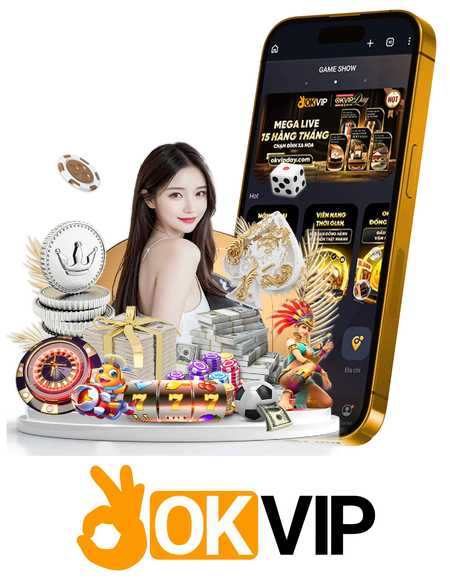 Ứng dụng và dịch vụ di động Okvip